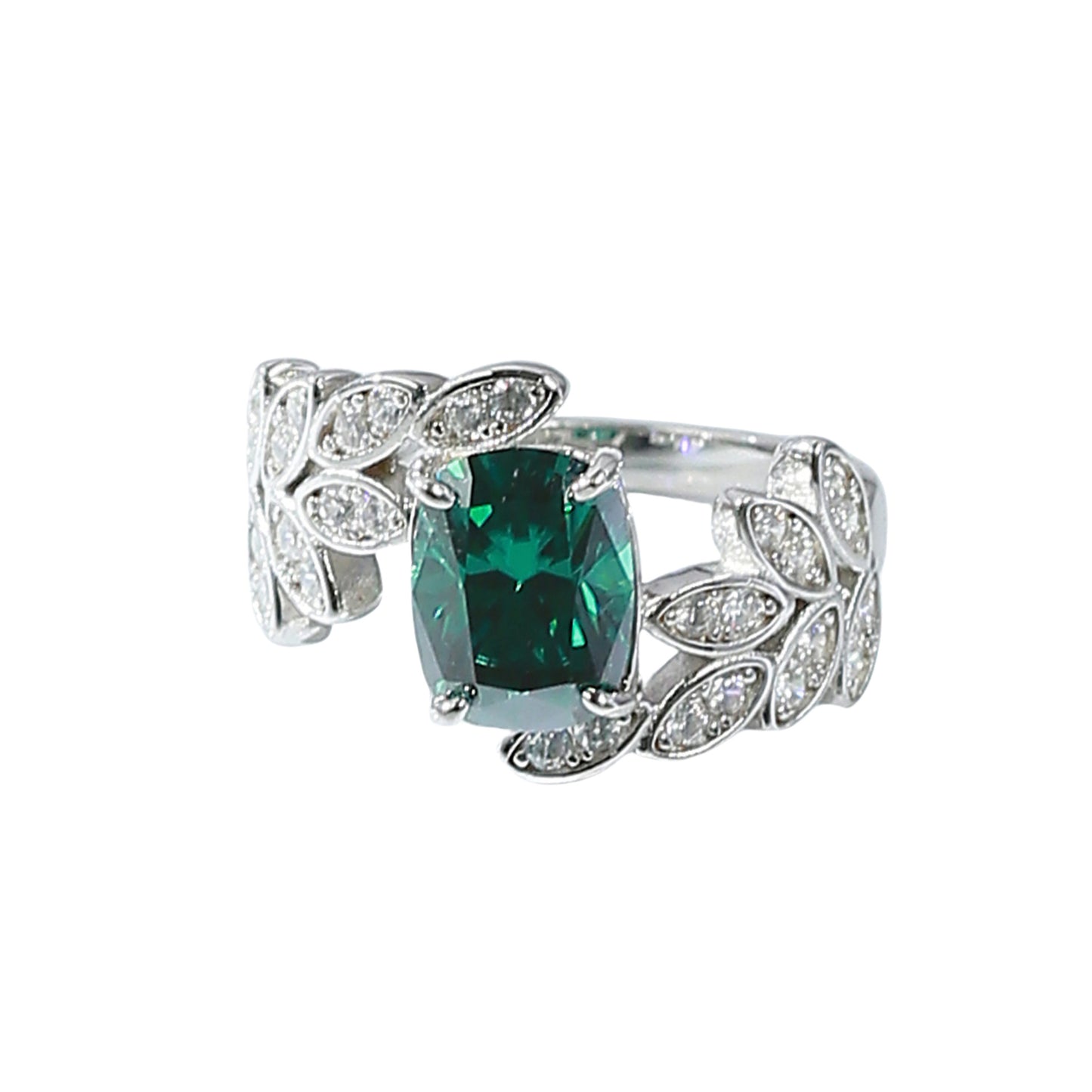 【H1】925 Sterling Sliver 3CT Moissanite Ring