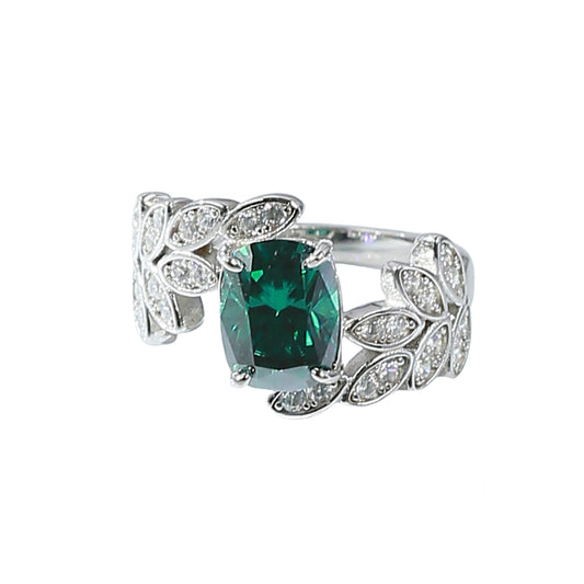 【H1】925 Sterling Sliver 3CT Moissanite Ring
