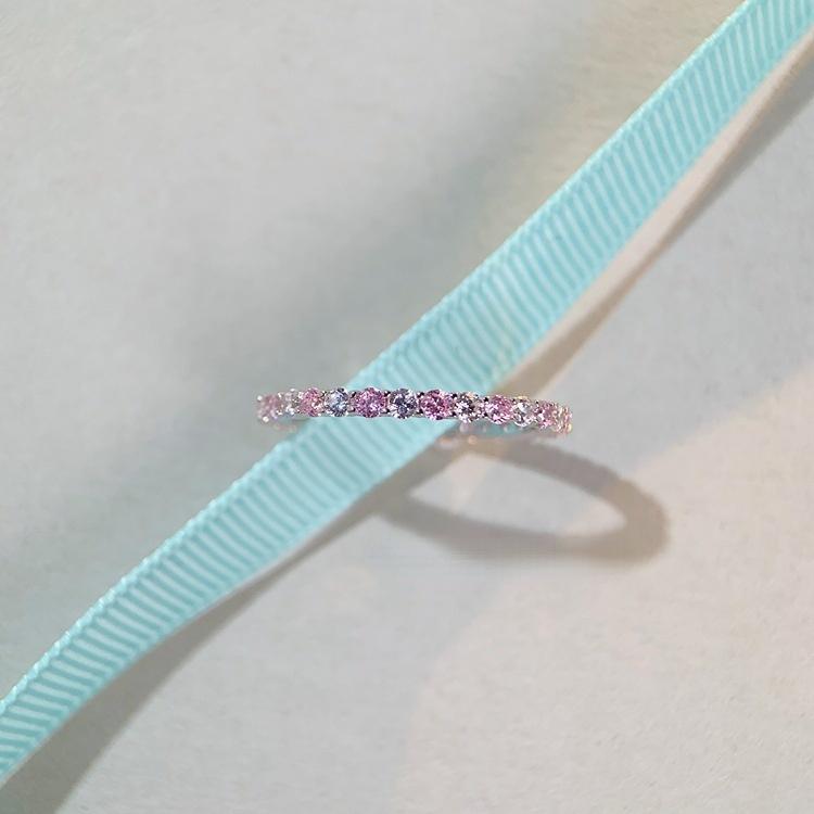 Elegant 925 Sterling Silver High Carbon Diamond Ring for Women10